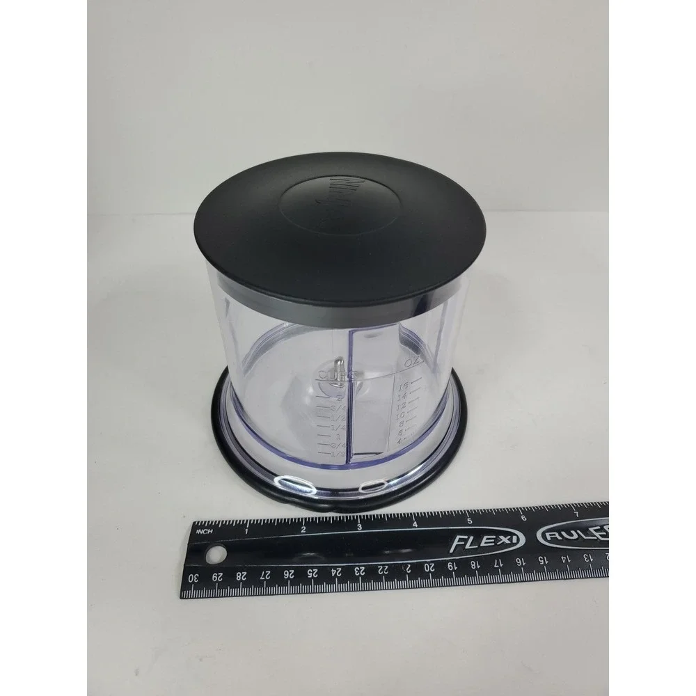 Ninja Master Prep Professional Replacement 16 oz Two Cup Bowl W/ Lid QB1005